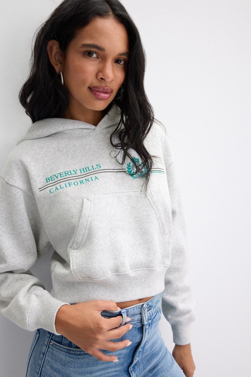 BH Horizon Soft Cropped Hoodie by Sporty & Rich - Photo 3