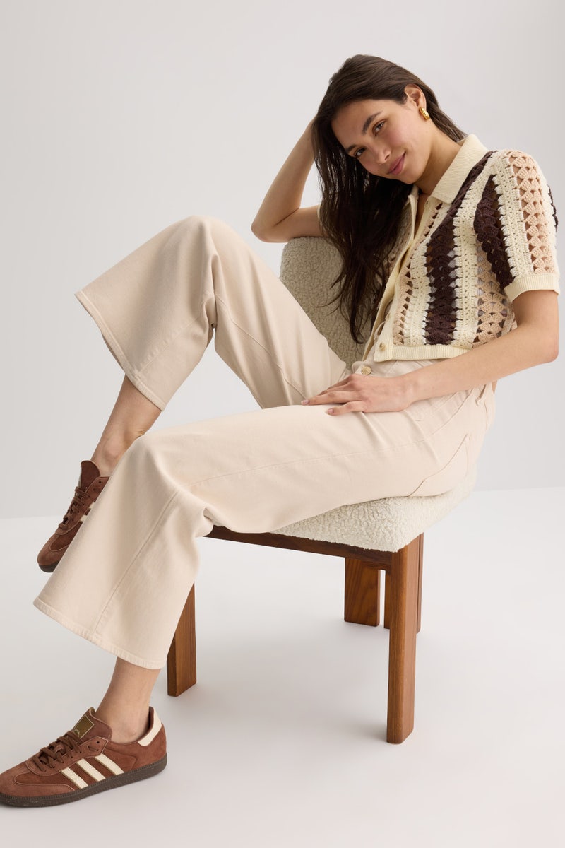 Ultra High Rise Cropped Jeans by 7 For All Mankind - Photo 3