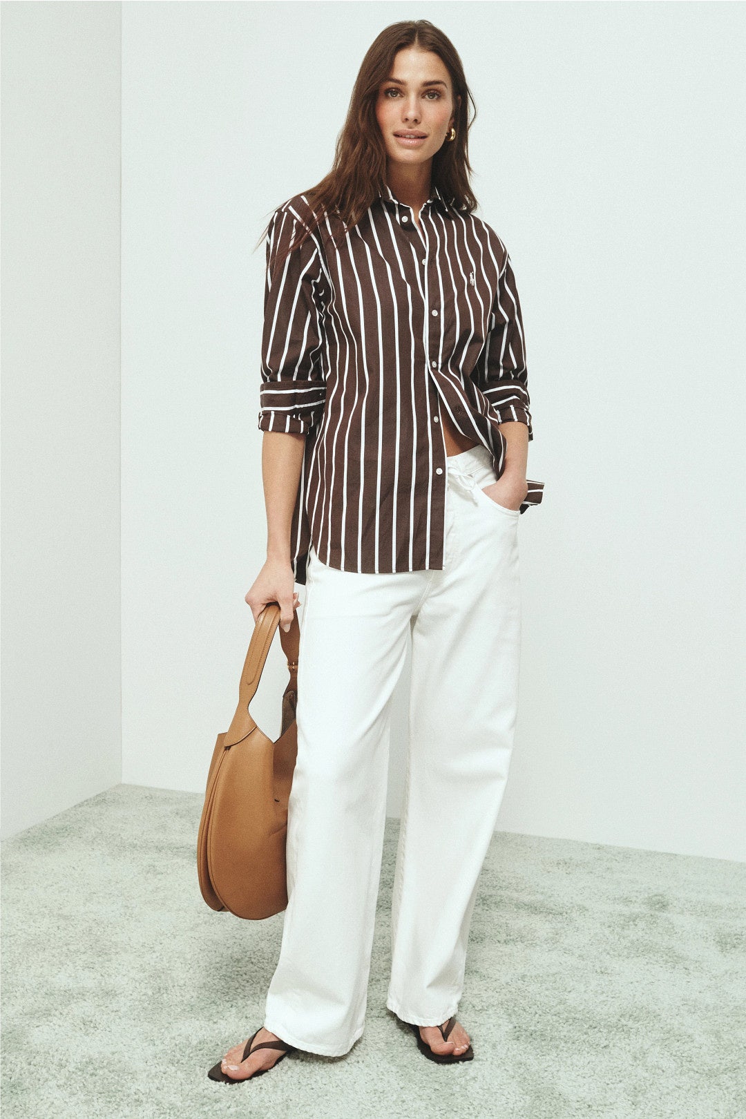 Cotton Long Sleeve Blouse by Polo Ralph Lauren 3