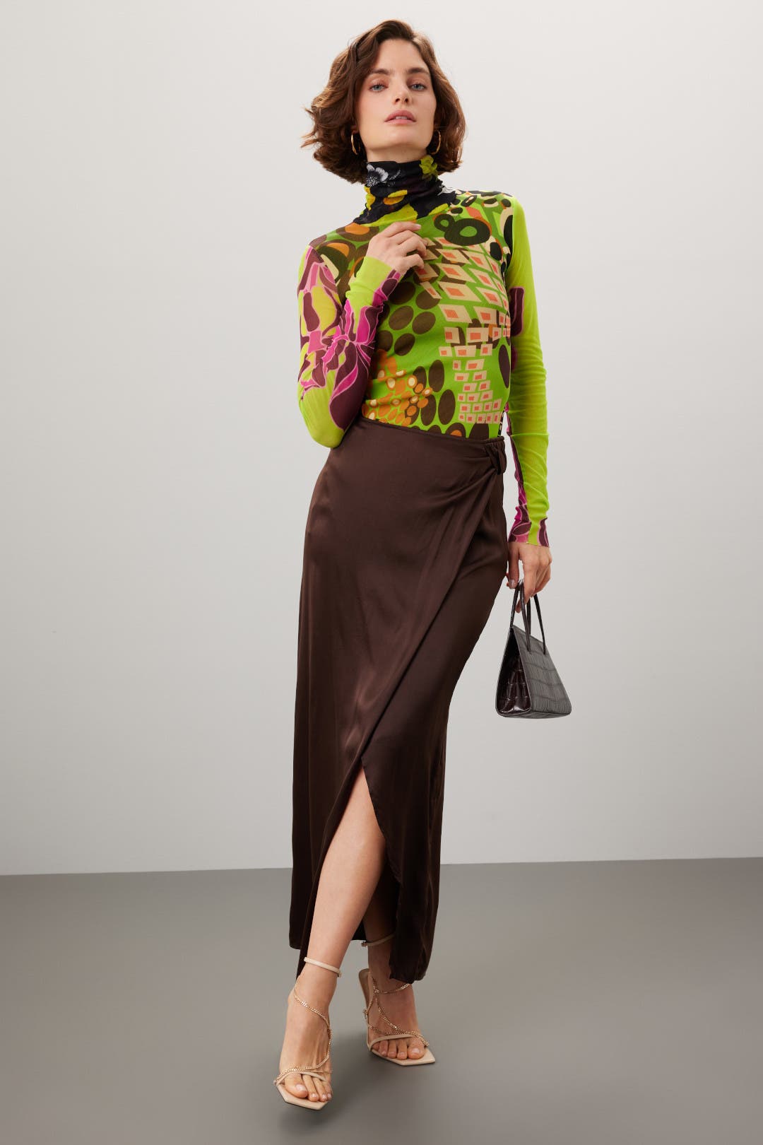 Abstract Mesh Top by Fuzzi | Rent the Runway