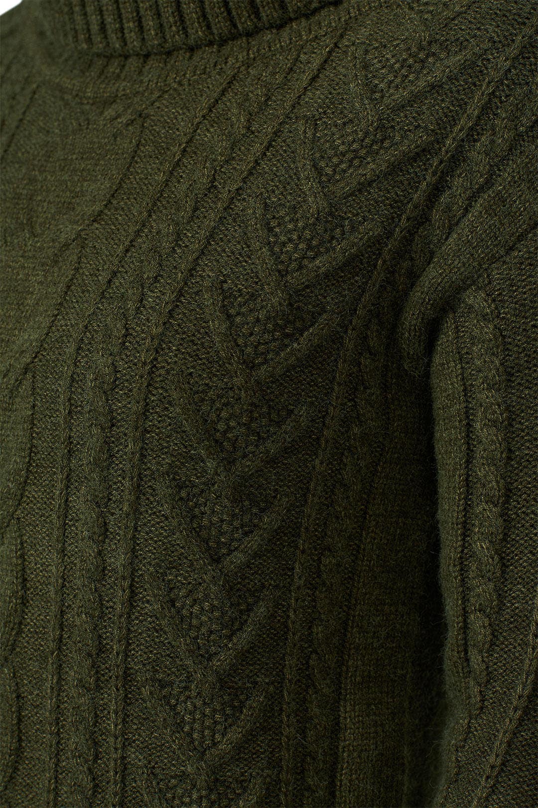 Olive Knit Penelope Sweater Dress by HEARTLOOM 3