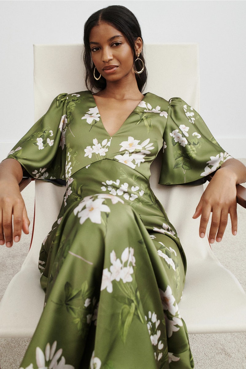 Floral Printed Mae Gown by Sachin & Babi - Photo 3