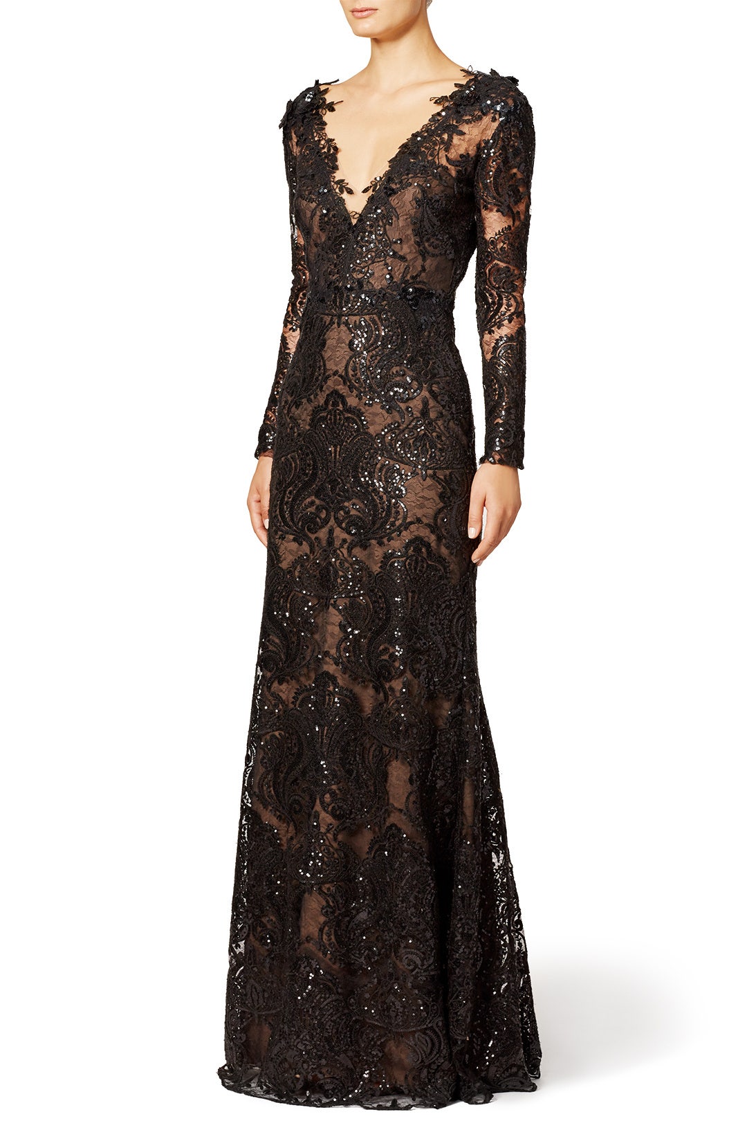 Trident Gown by Marchesa Notte 3
