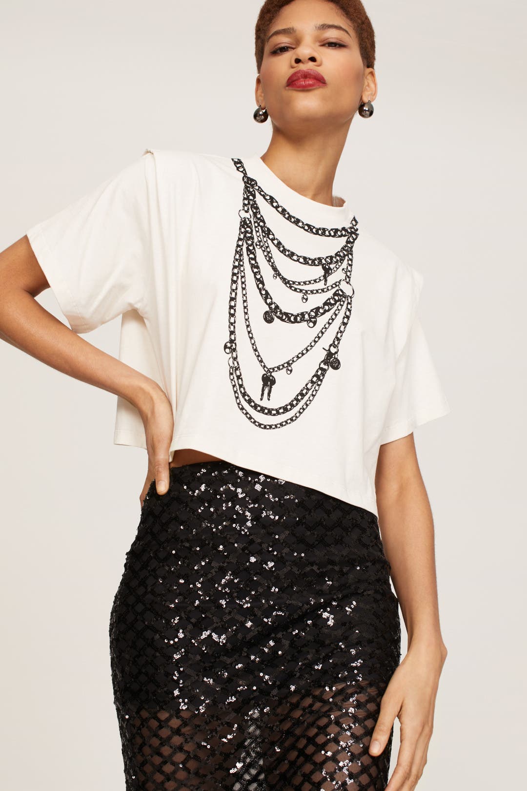Necklace T-Shirt by Rabanne | Rent the Runway
