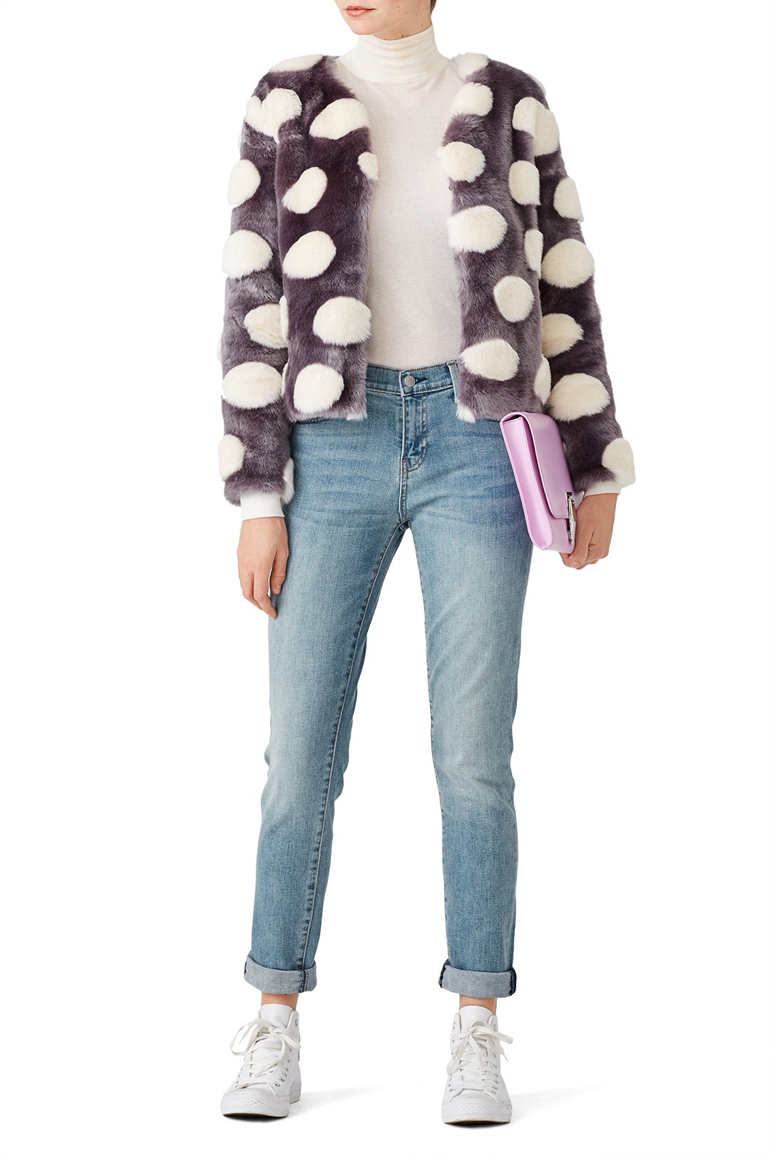 Bubbles Faux Fur Jacket by Unreal Fur 3