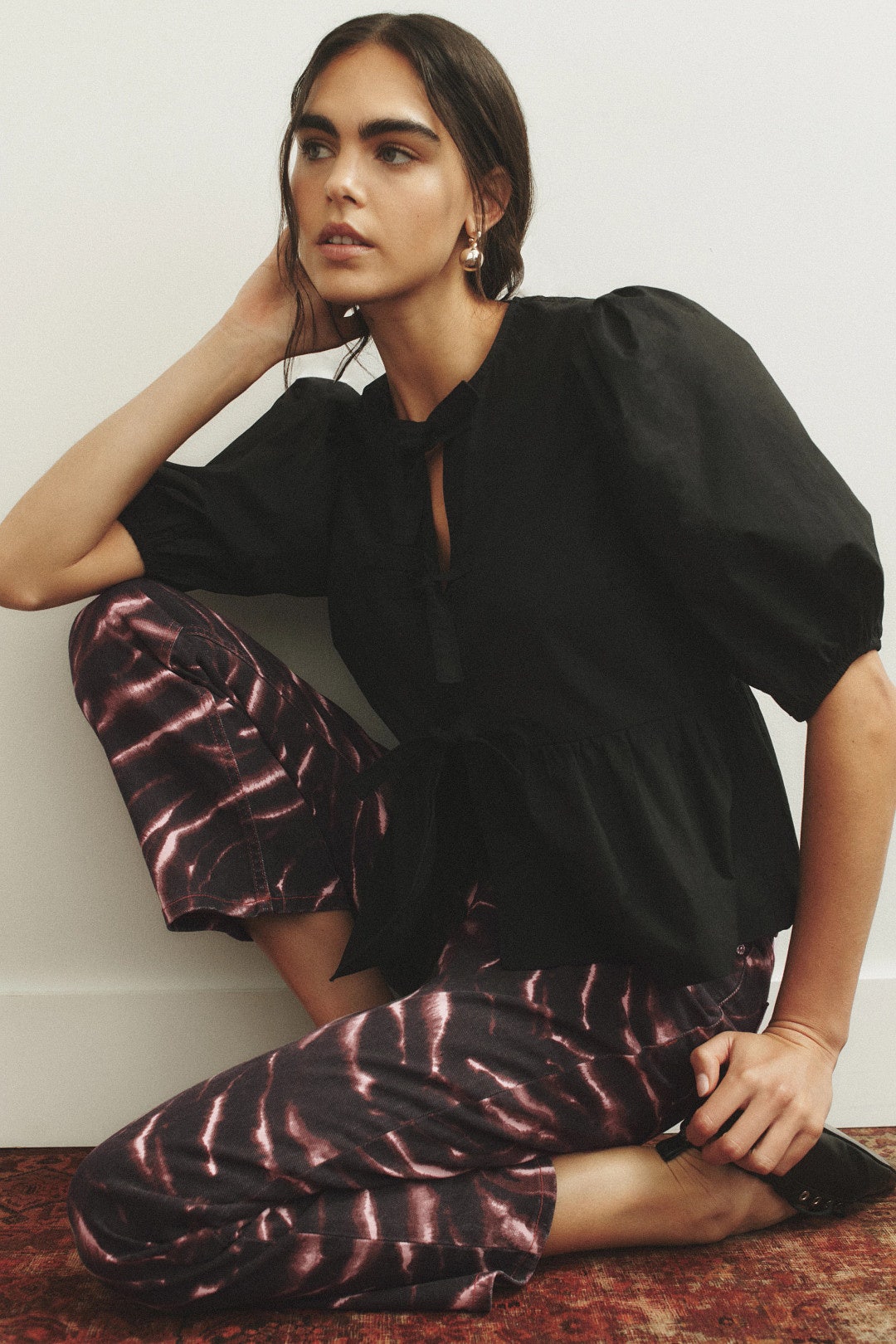 Pink Zebra Print Jeans by GANNI 3