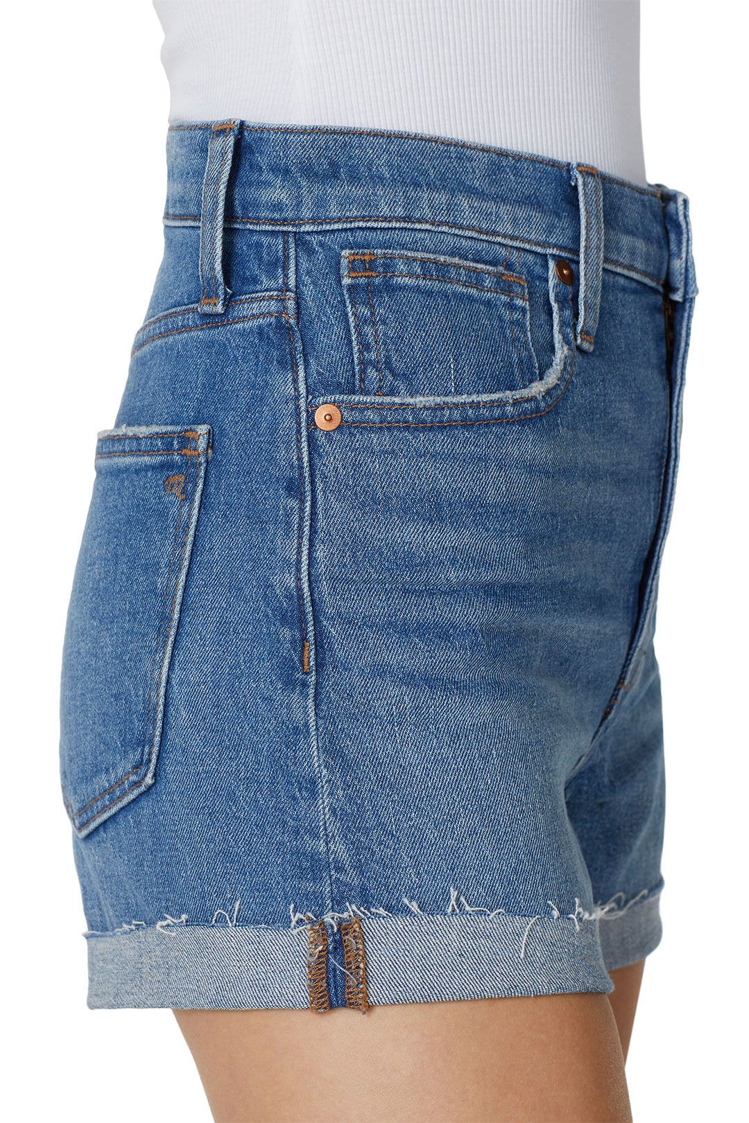 Malden Wash High Rise Denim Shorts by Madewell 3