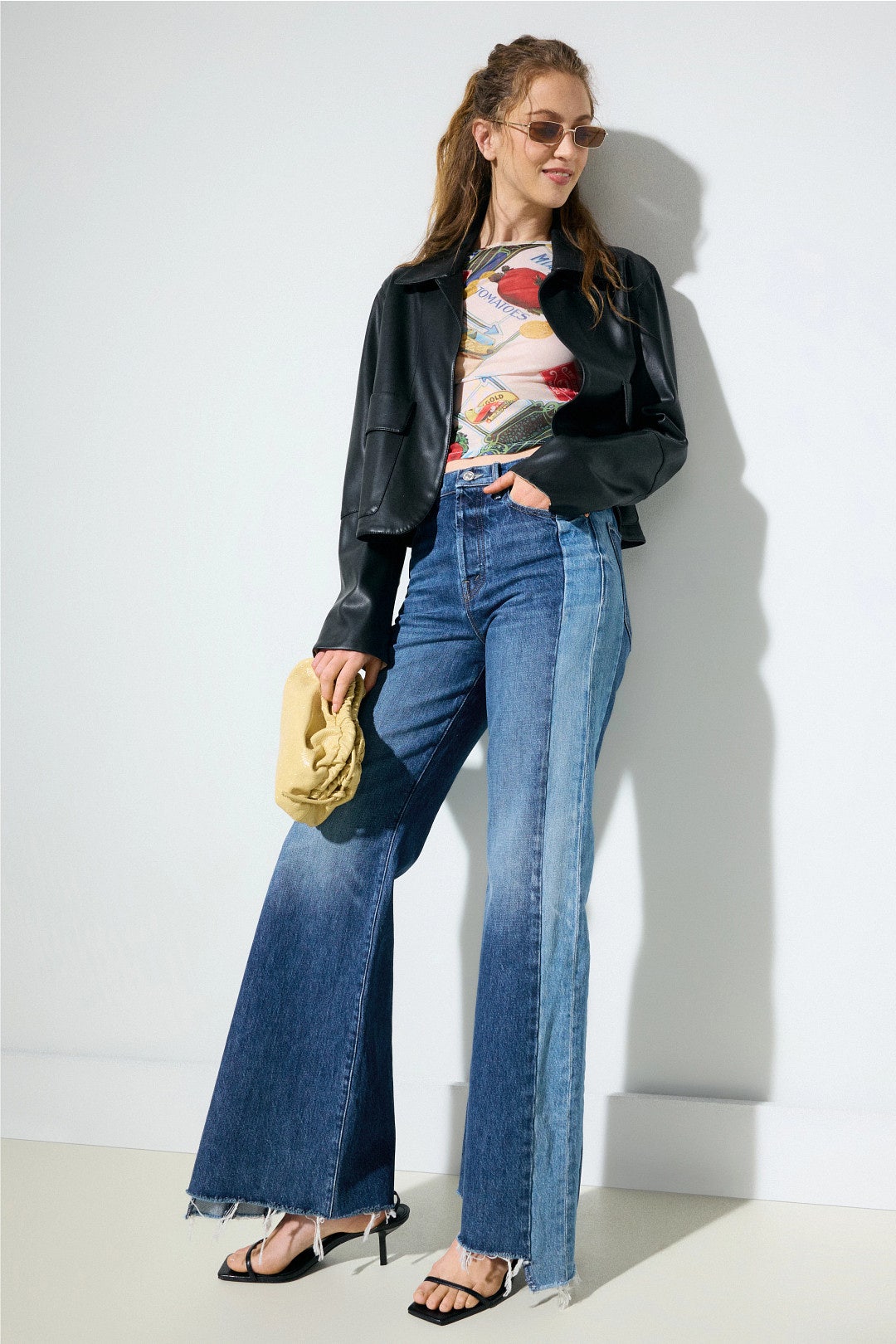 Tux Sidestepper Sneak Fray Jeans by MOTHER 3