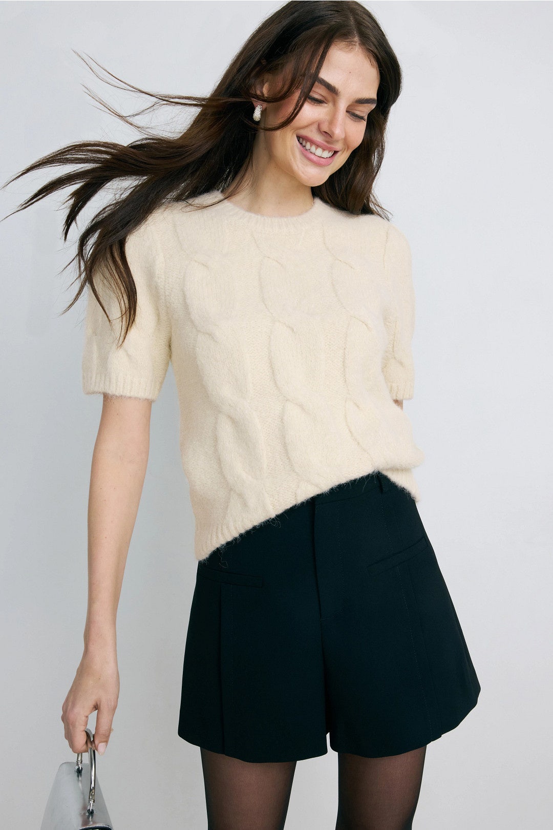 Crew Neck Cable Knit Sweater by Ted Baker London 3