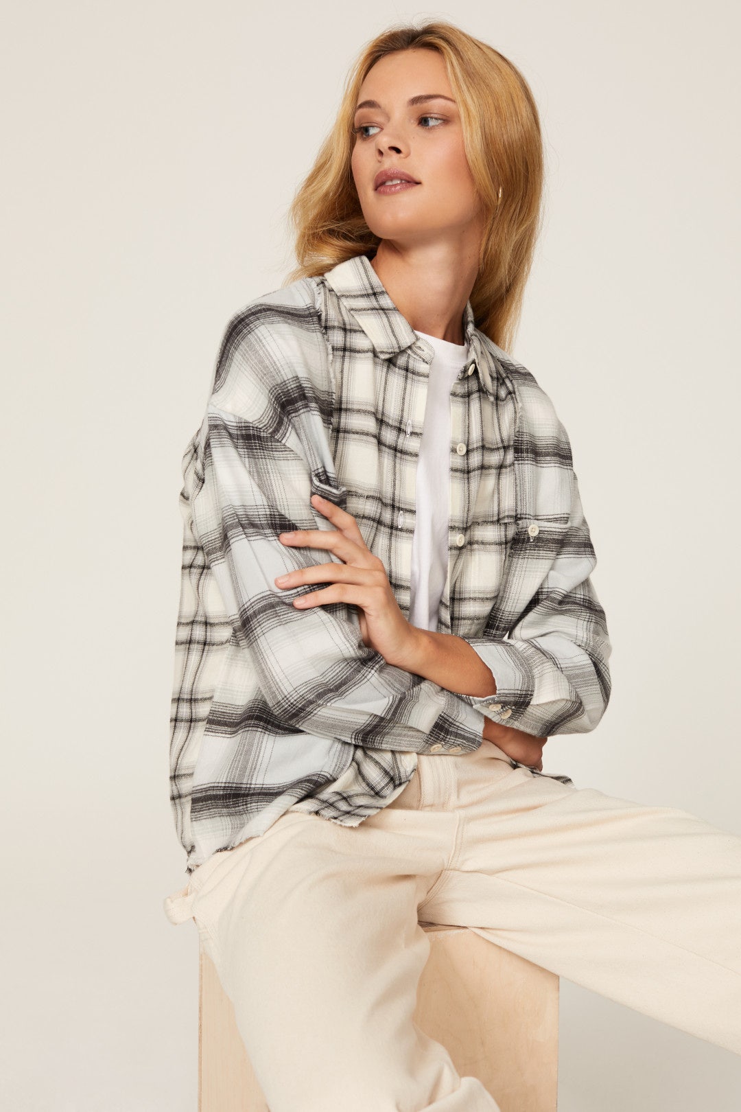 Ronin Mixed Plaid Shirt by Rails 3