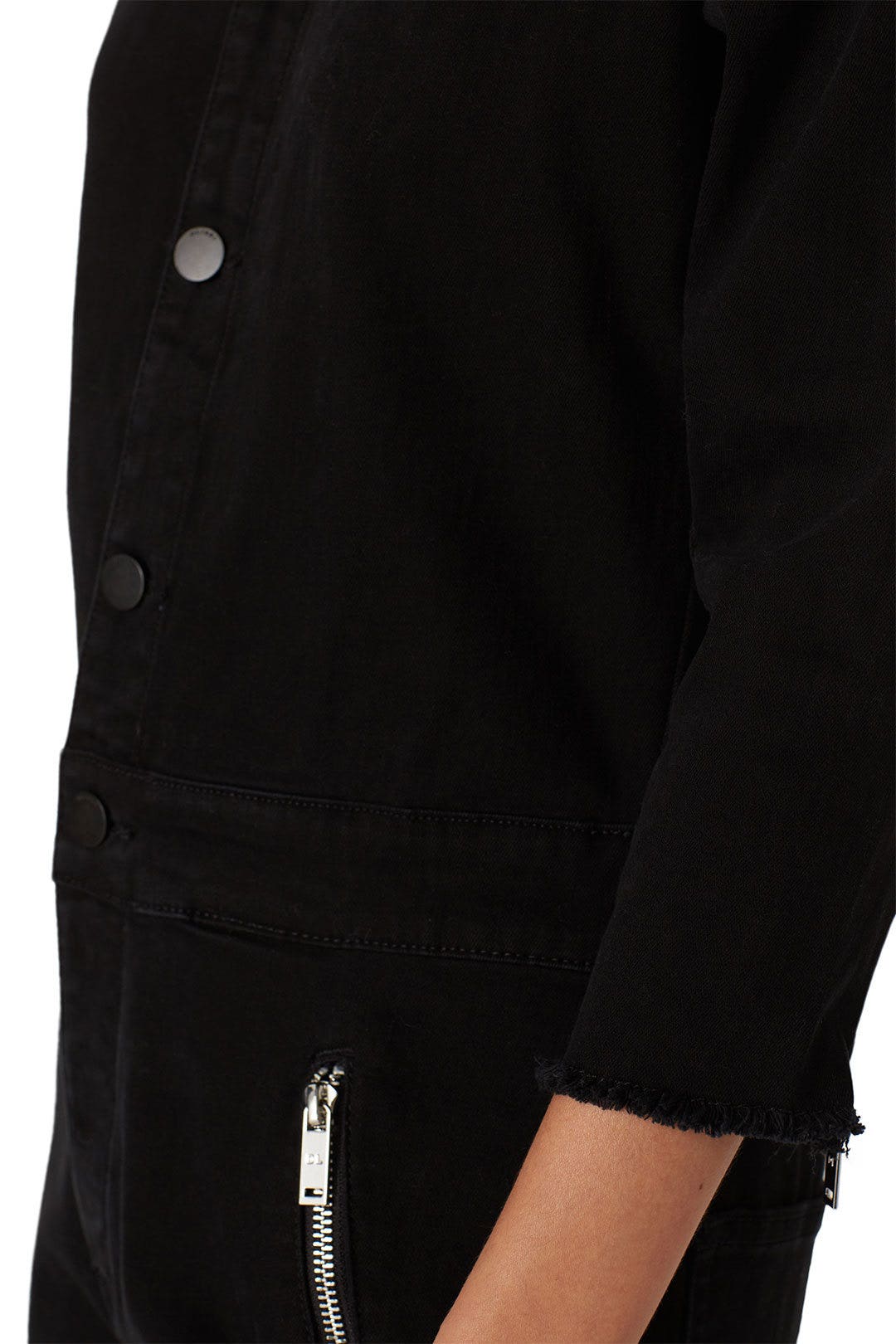 Black Wash  Denim Kat Jumpsuit by DL1961 3