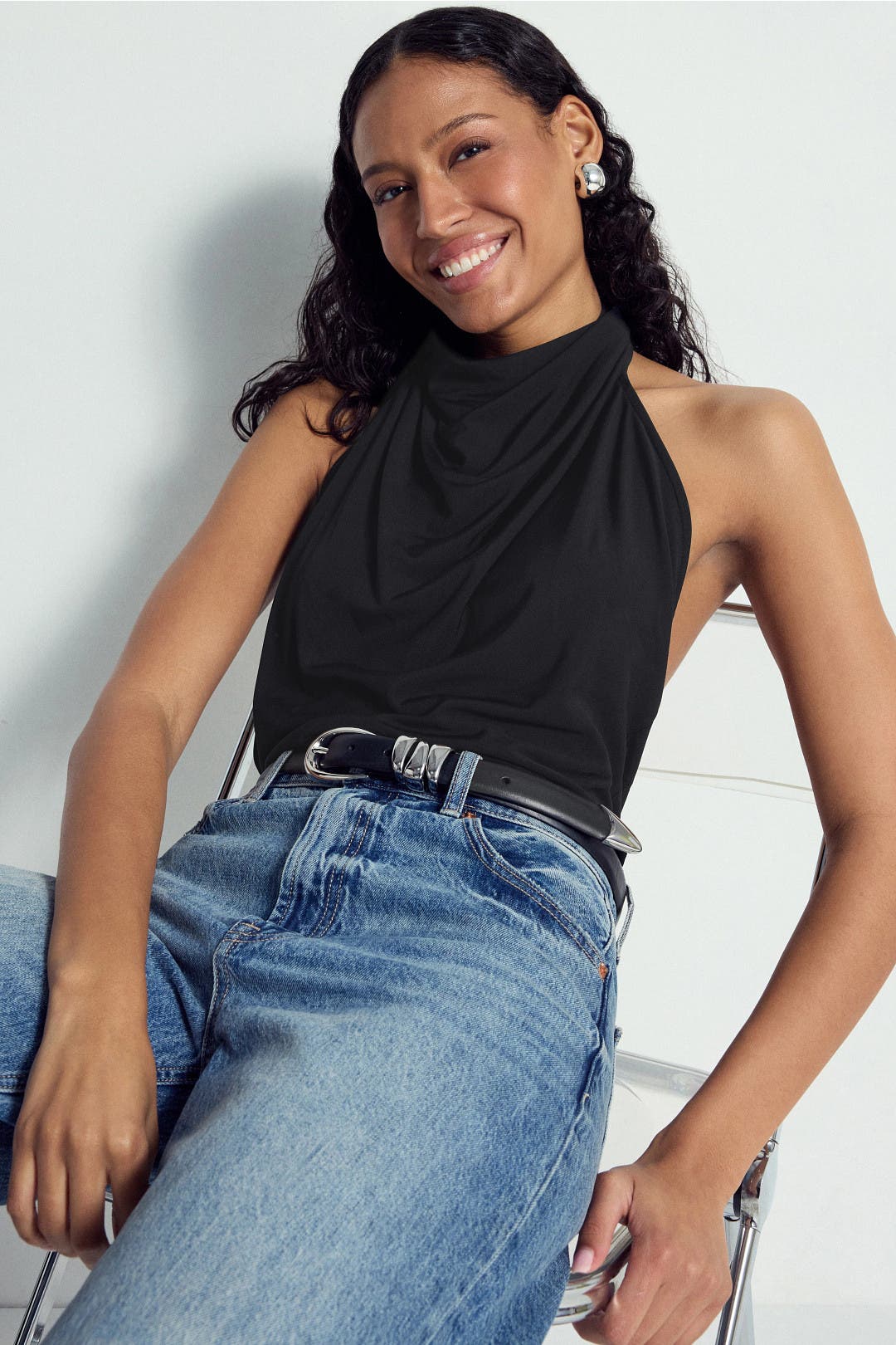 Sylvia Halter Top by Anine Bing | Rent the Runway