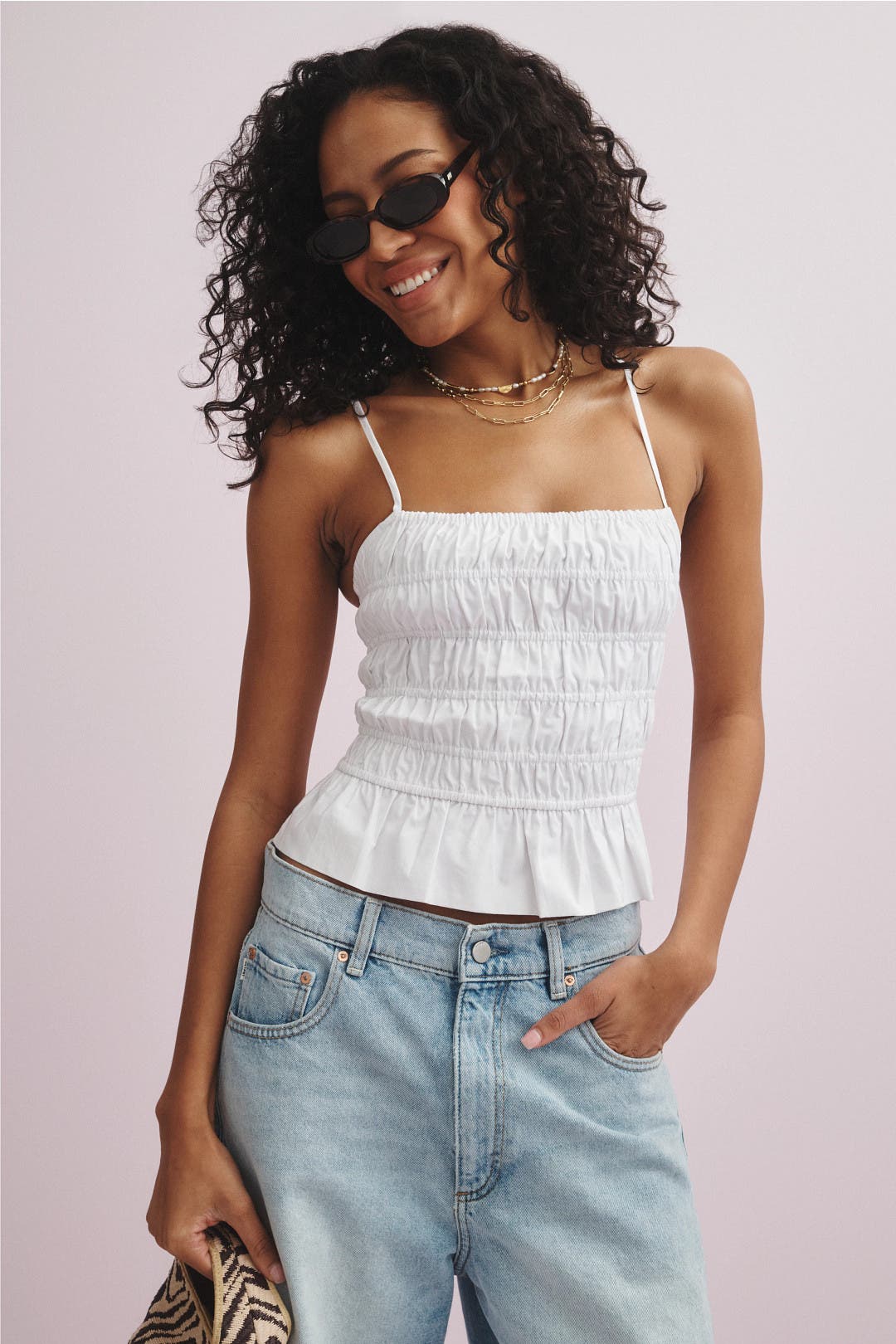 Delta Open Back Tank Top by Solid & Striped | Rent the Runway