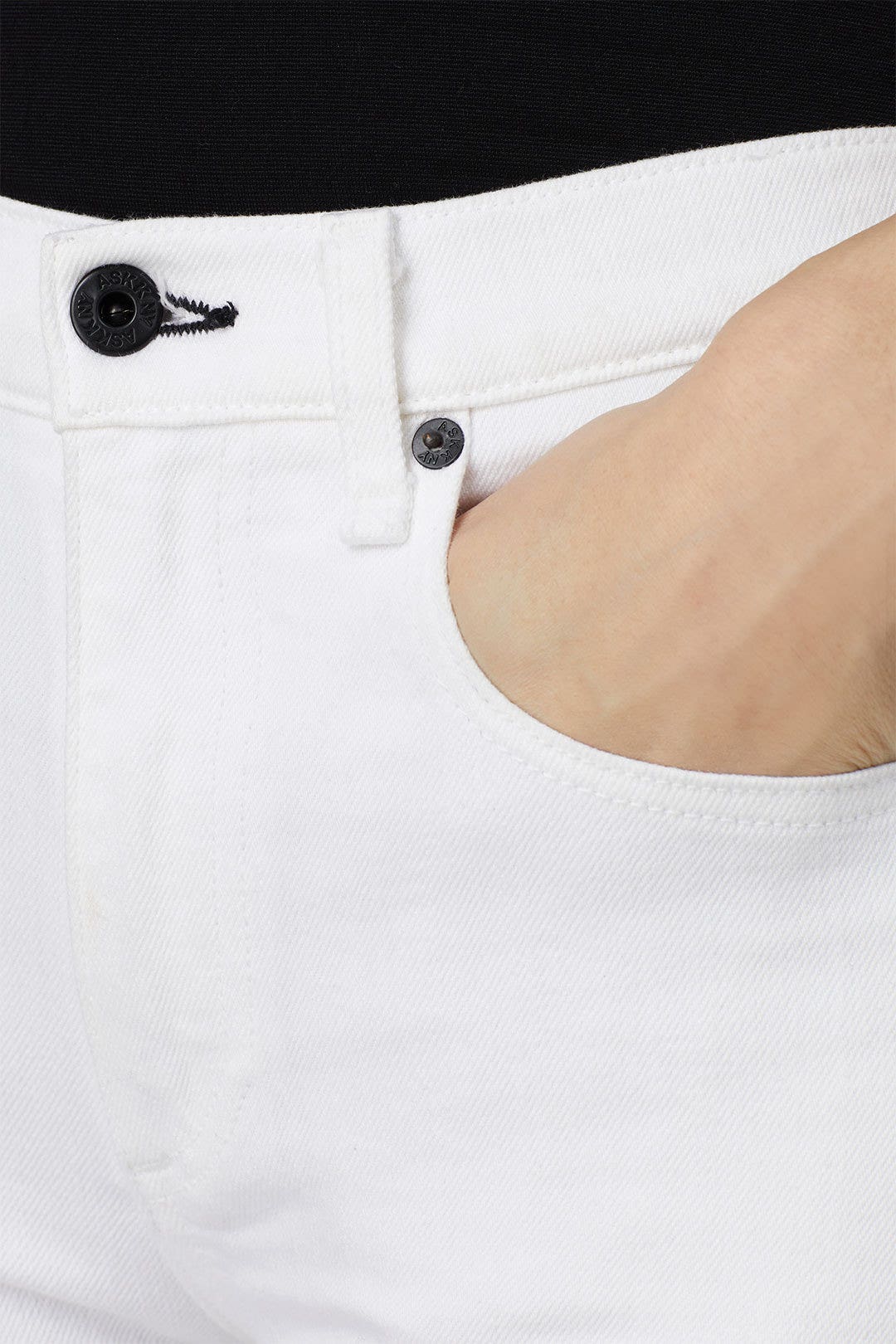 High Rise Crop Jeans by ASKK NY 3