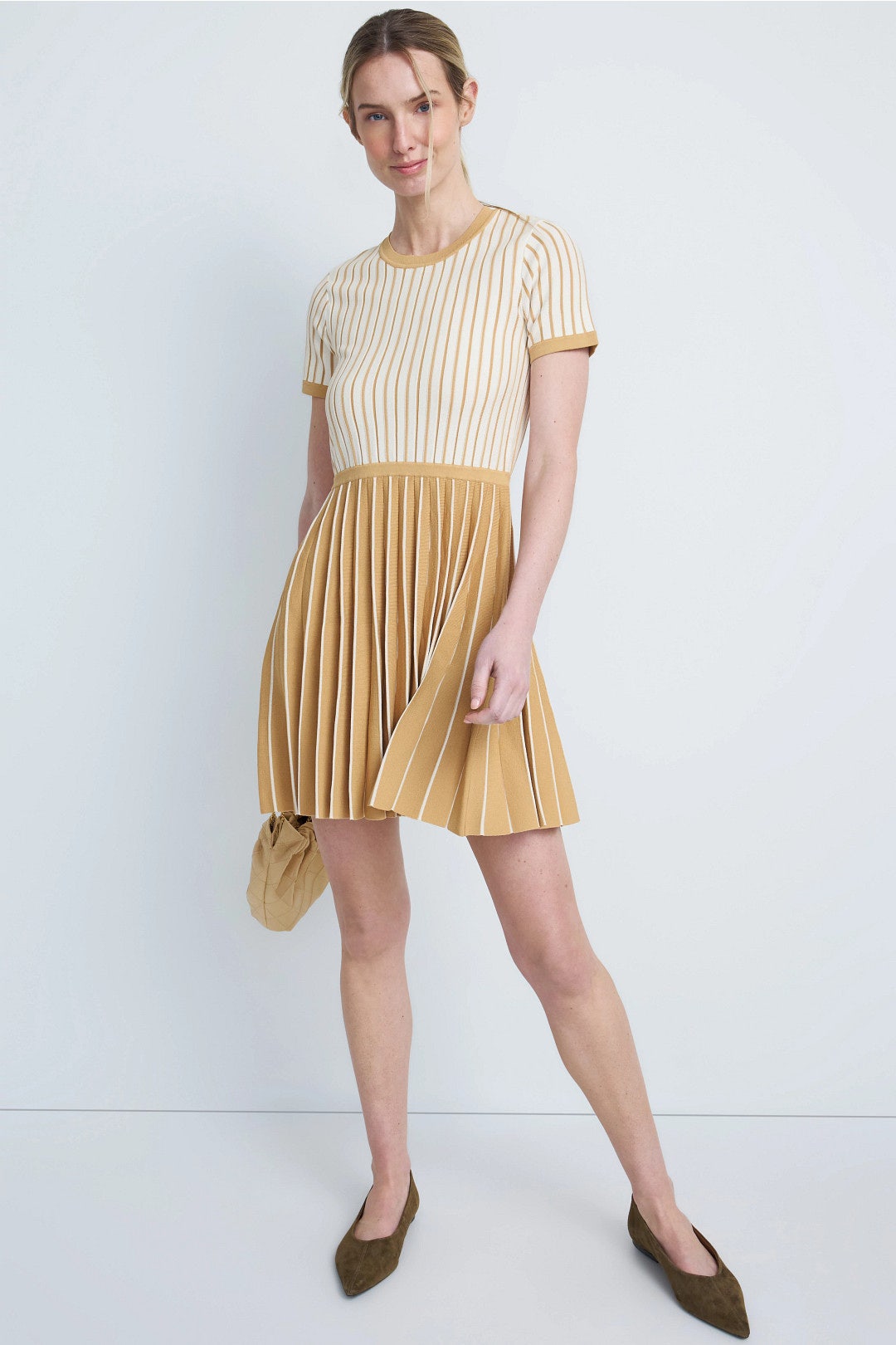 Two Tone Pleated Mini Dress by Jason Wu x RTR | Rent the Runway