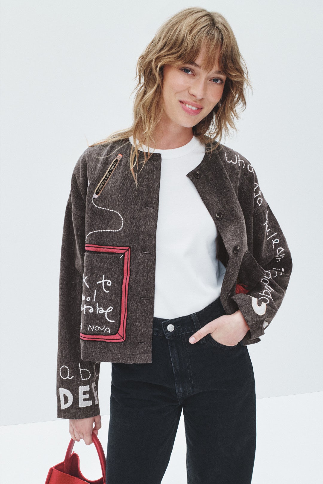 Chalk Board Jacket by Stella Nova 3