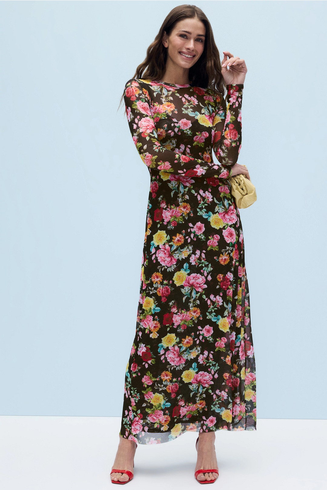 Paola Floral Maxi Dress by AFRM 3