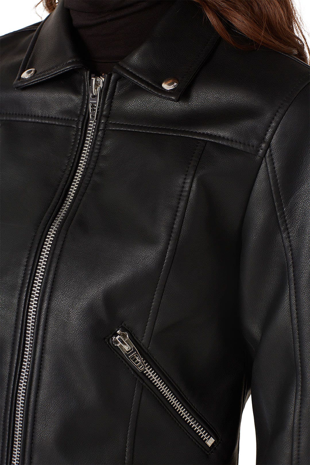 Over the Moon Faux Leather Jacket by BLANKNYC 3