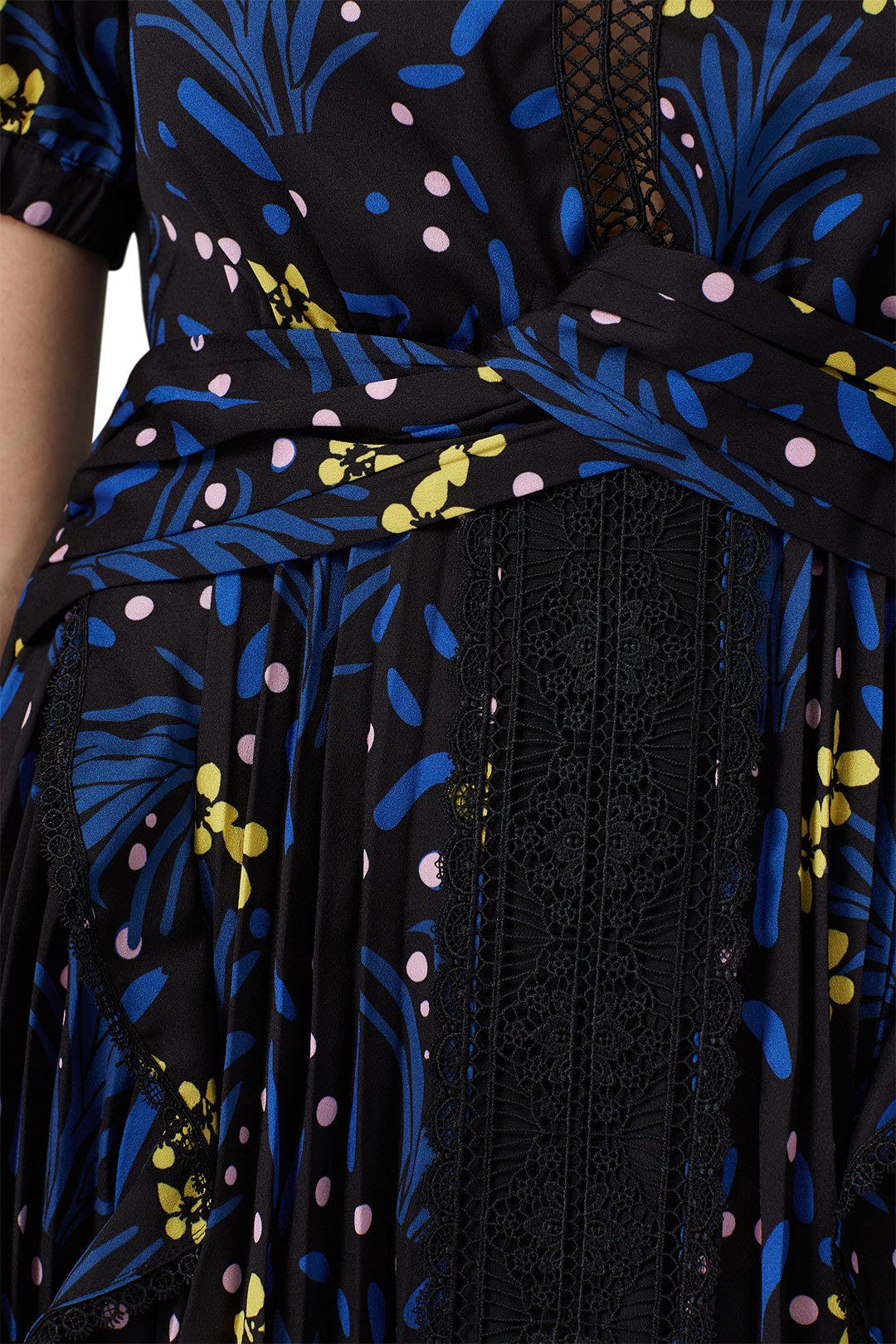 Wildflower Printed Mini Dress by Self-Portrait 3