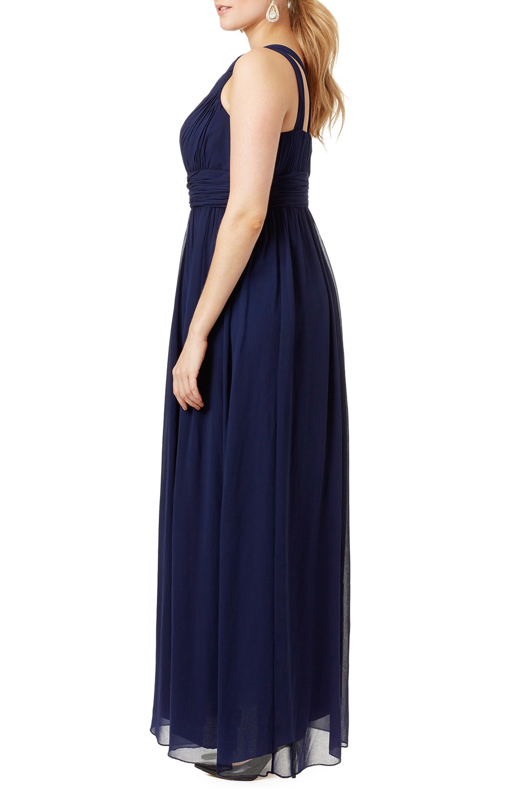 Navy Bacall Gown by Donna Morgan 3