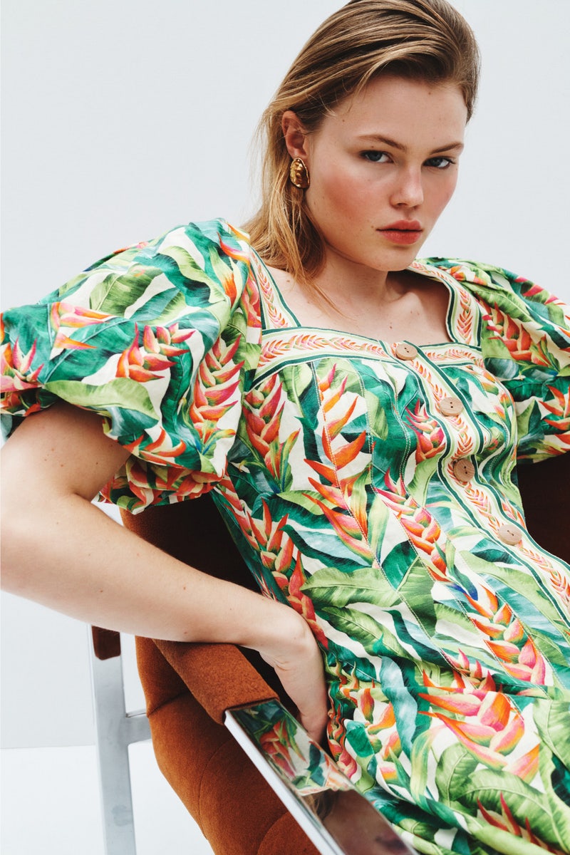 Heli Leaves Mini Dress by FARM Rio - Photo 3