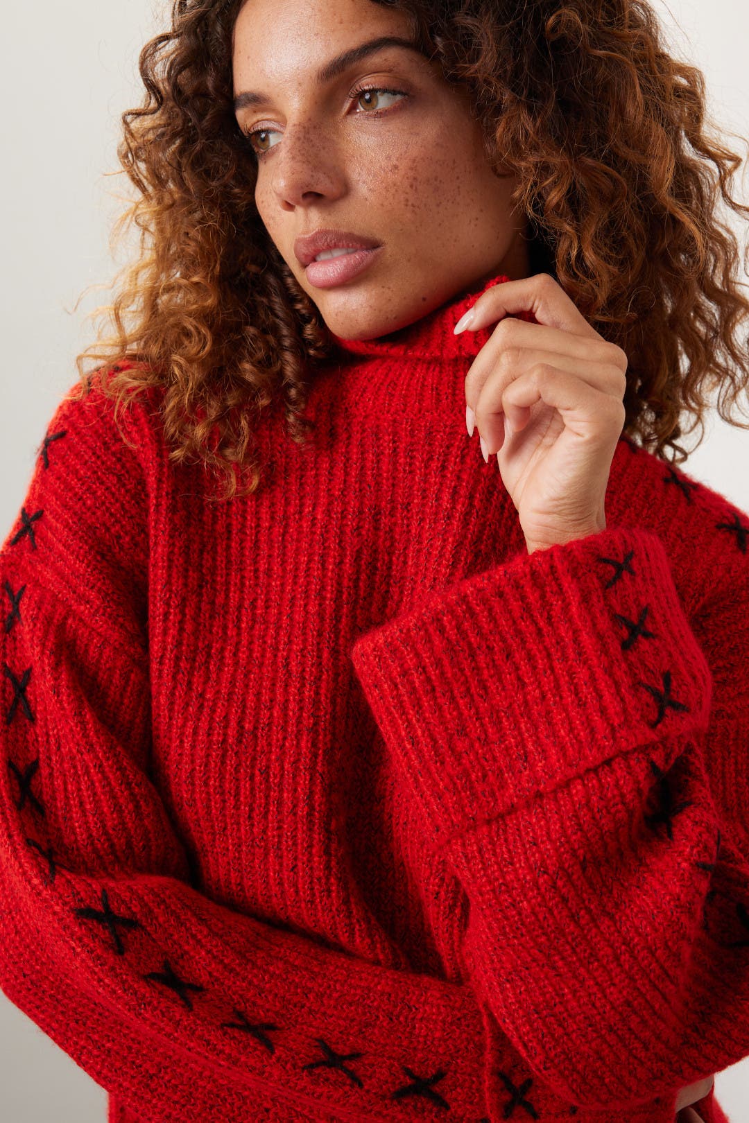 Slouchy Knit Sweater by ASHLEY PARK x RTR | Rent the Runway