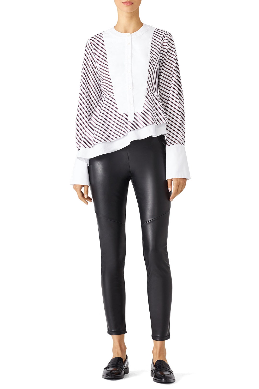 Black Vegan Leggings by Free People 3