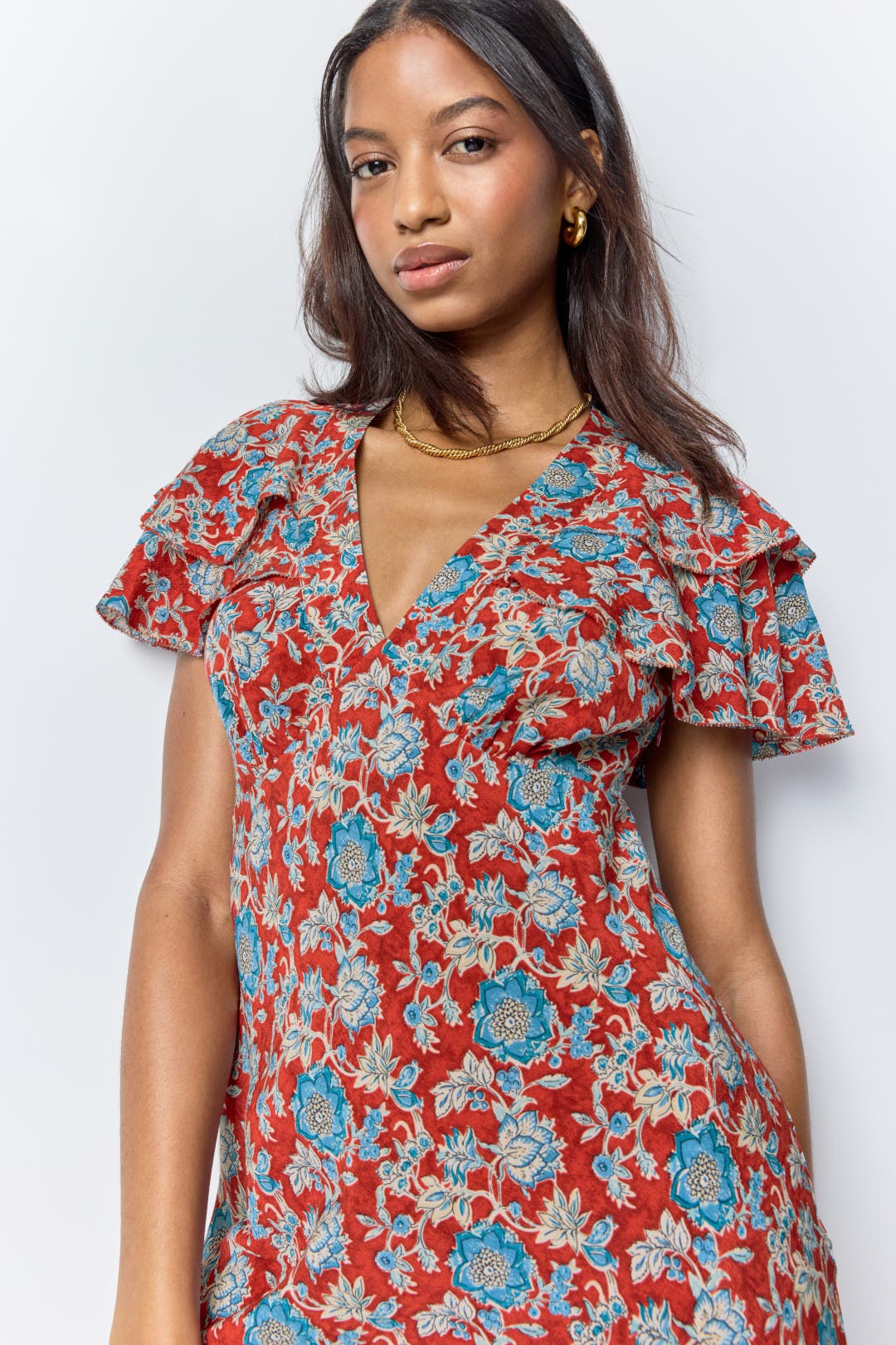 ワンピース Polo Ralph Lauren Silk Dress With Flattering Fit And Striped Silk-Blend Dress