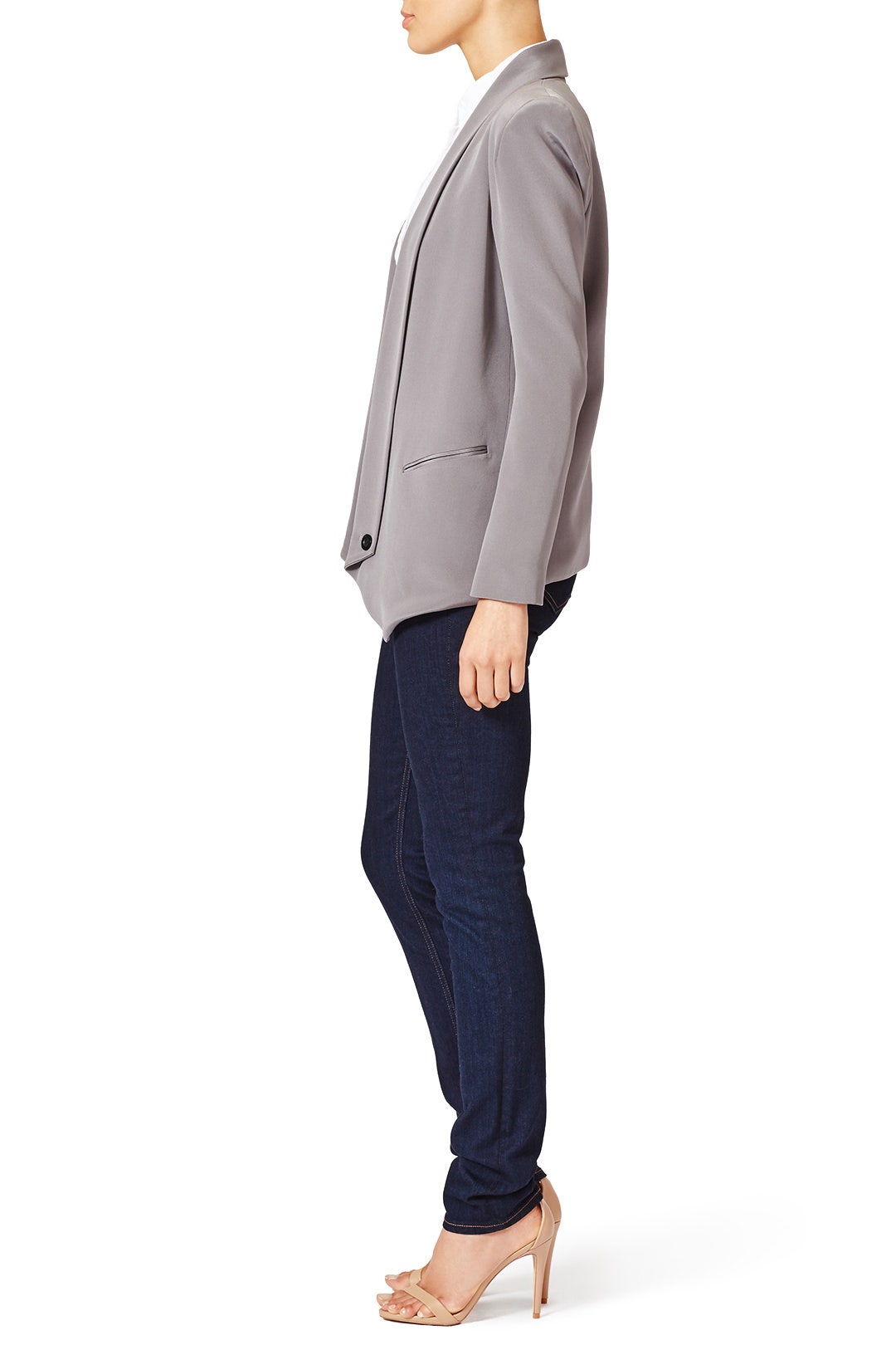 Grey Becky Jacket by Rebecca Minkoff 2