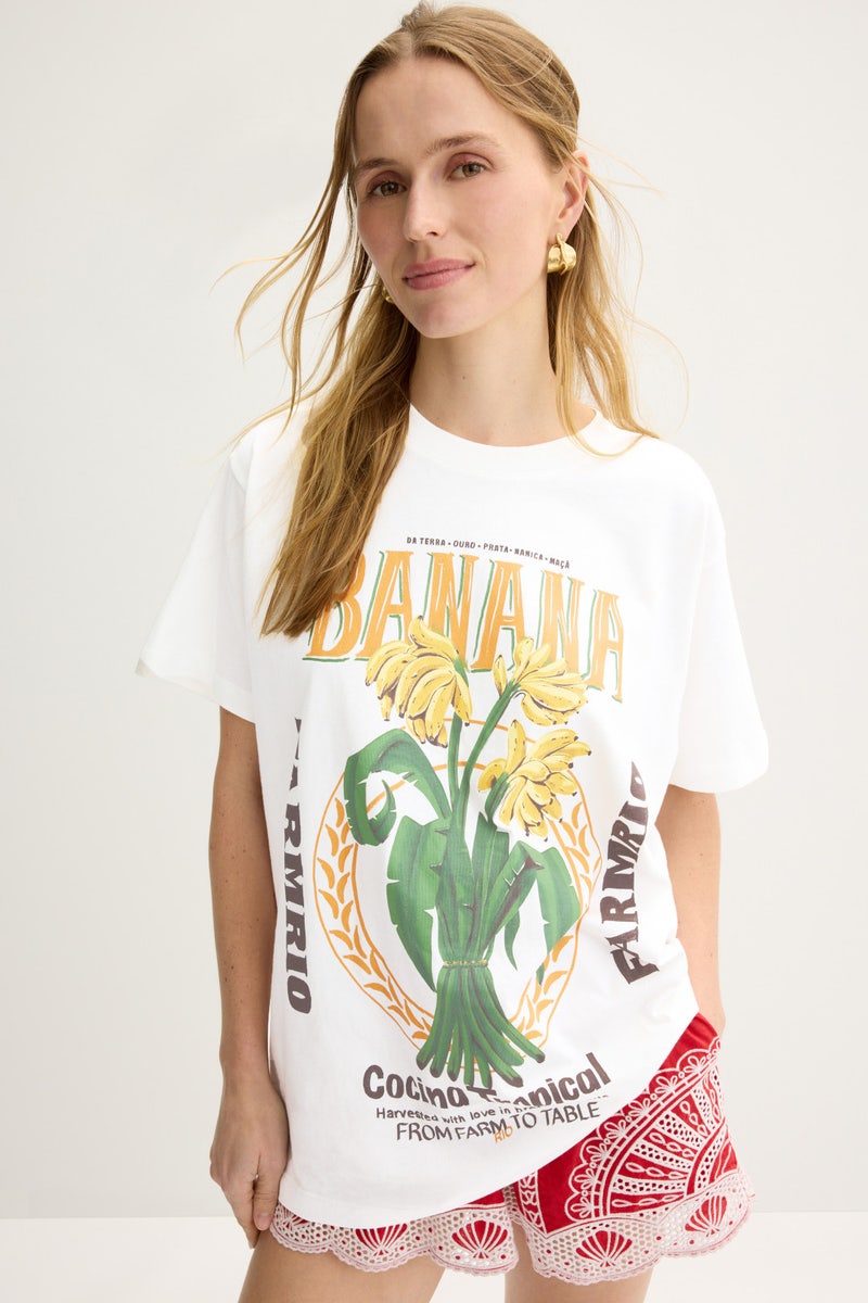 Banana Cocina Relaxed T-Shirt by FARM Rio - Photo 3