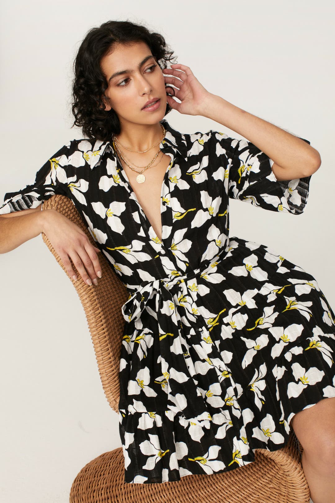 DIANE VON FURSTENBERG ワンピース Wittrock floral 771188 Wittrock Jumpsuit – Diane von Furstenberg
