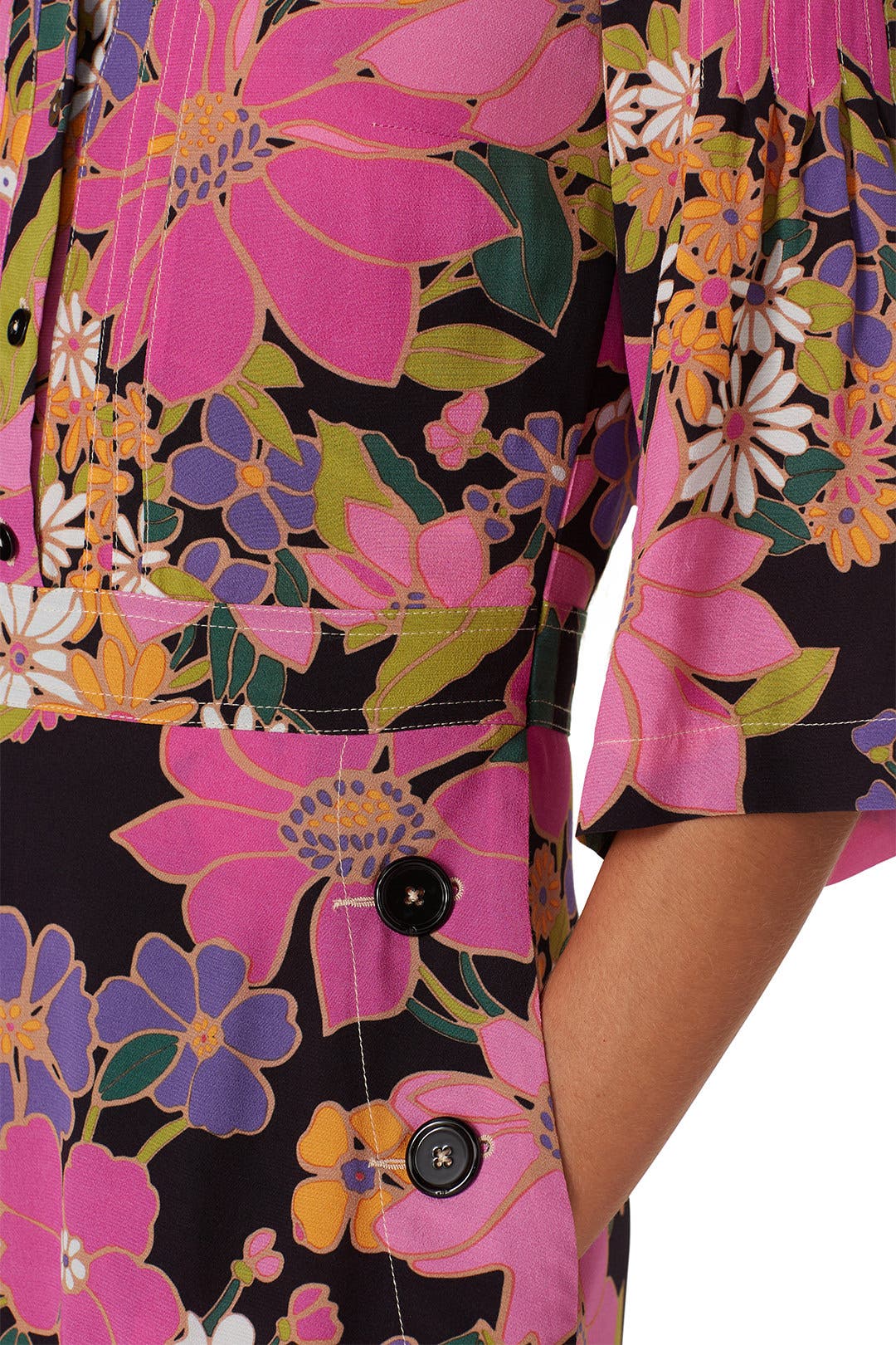 Printed Scarf Dress by Patou | Rent the Runway