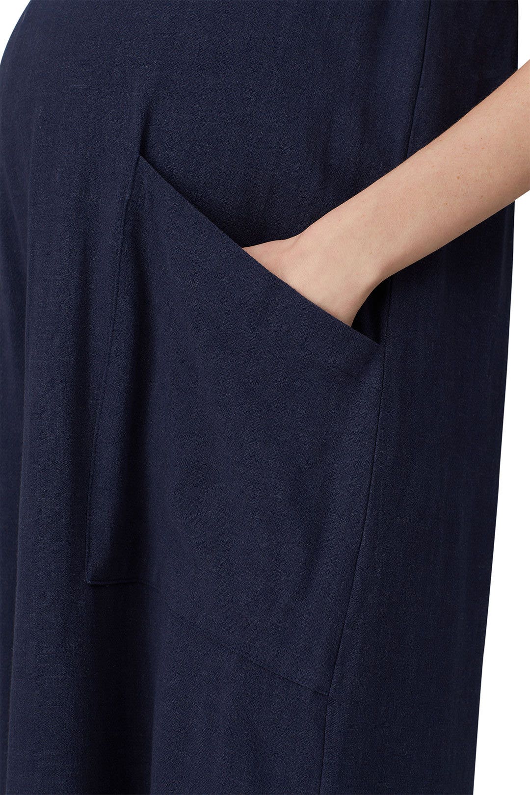 Linen Lyla Maternity Jumpsuit by Rachel Pally 3