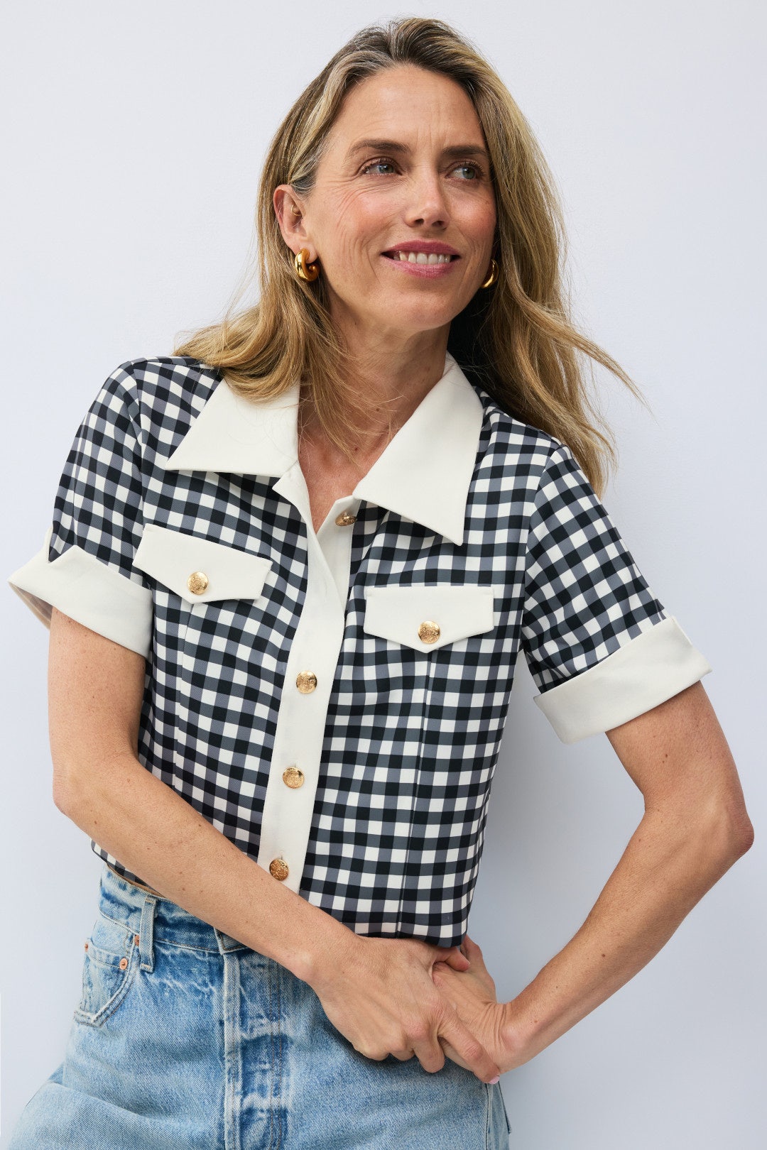 Gingham Emery Top by Alexia Admor 3