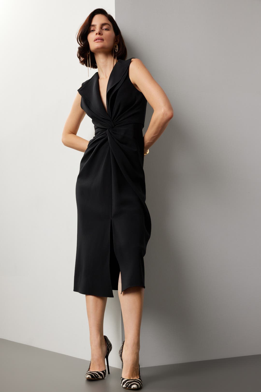 Lily Twist Front Dress by Prabal Gurung | Rent the Runway