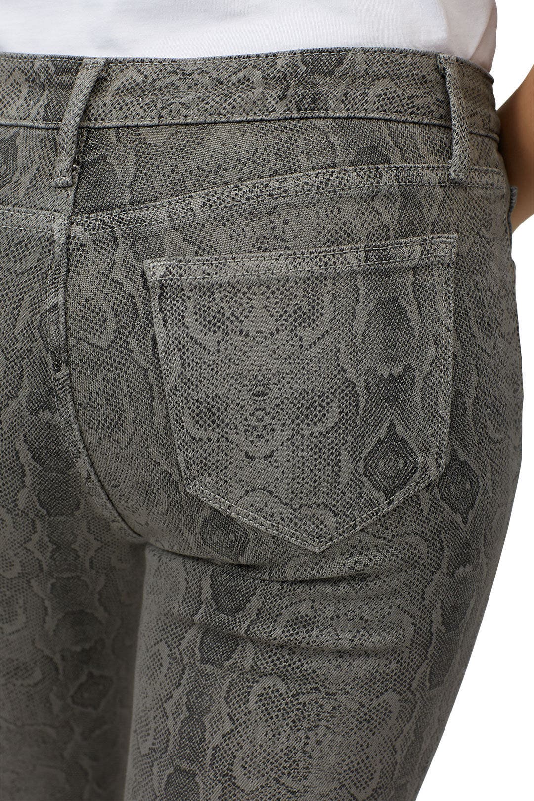 Python Printed Skinny Jeans by Louna 3