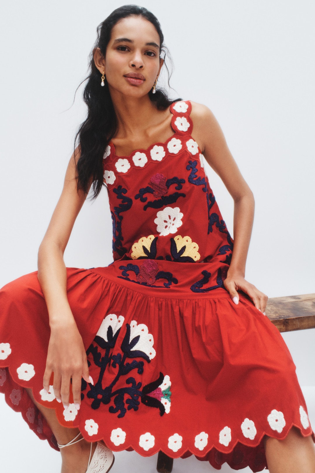Catrine Applique Tank Dress by Sea New York 3