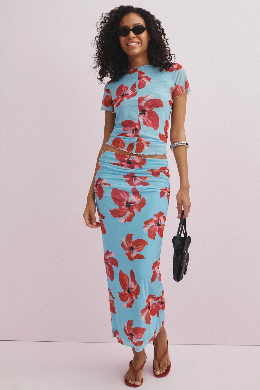 Chloe Ruched Skirt by Suboo 3