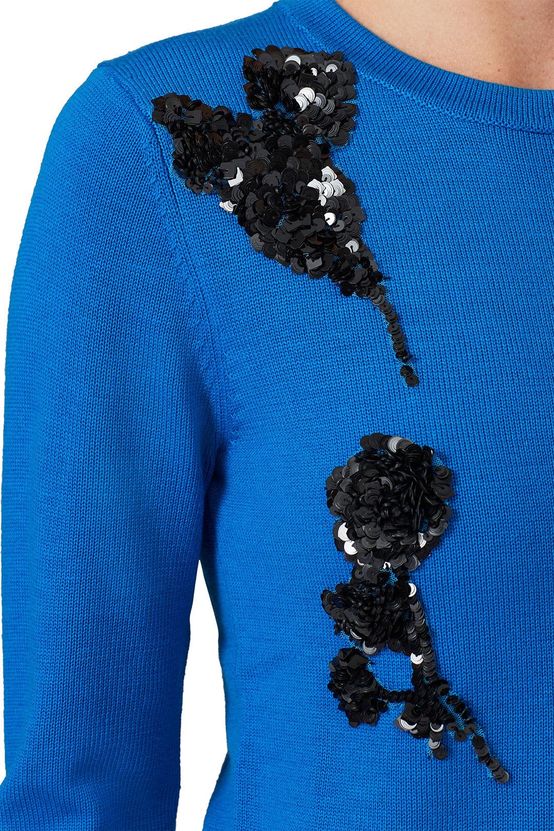 Cerulean Applique Sweater by Prabal Gurung x RTR 3