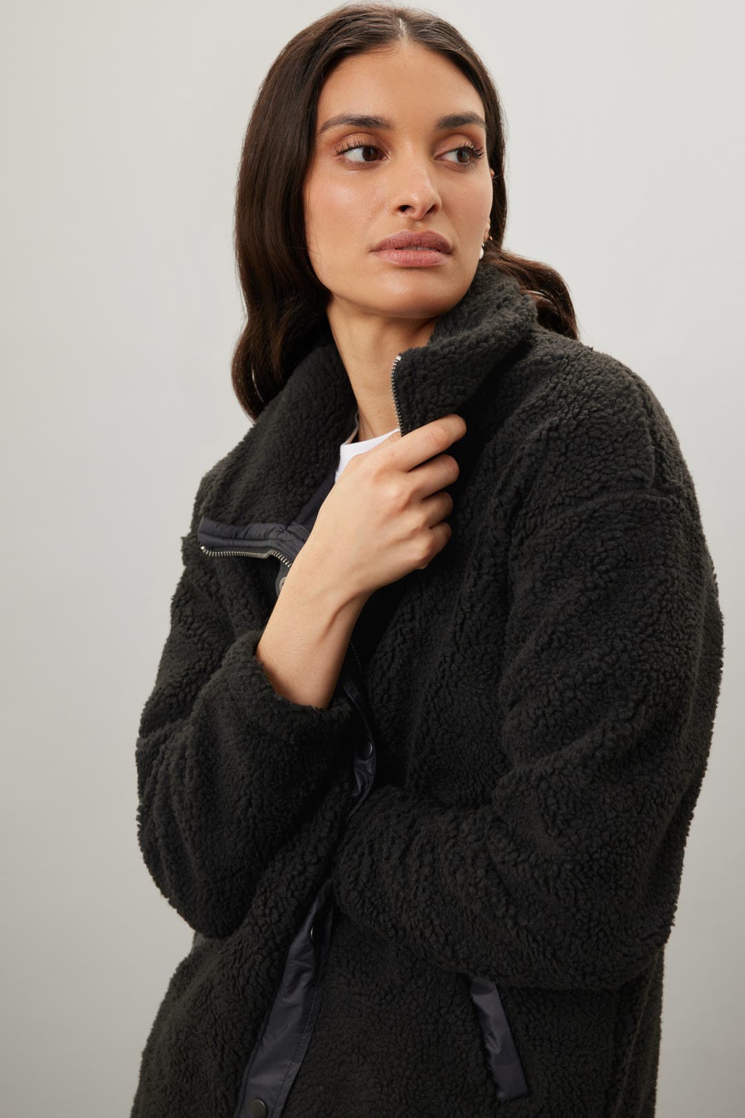 Lexi Sherpa Coat by Spiritual Gangster | Rent the Runway
