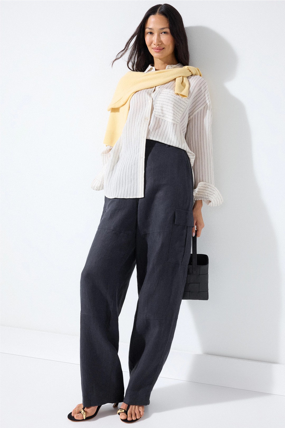 Tailored Cargo Trousers by Argent 3