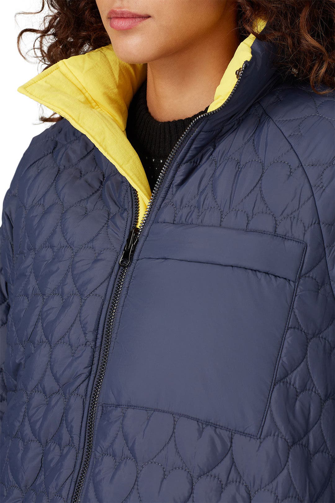 Heart Quilted Puffer Coat by Opening Ceremony 3