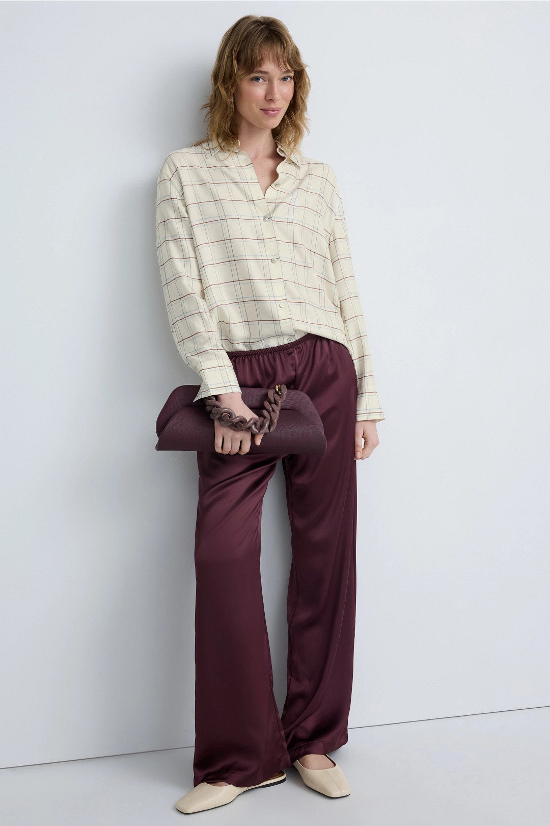 Checked Plaid Shirt by VINCE. 3