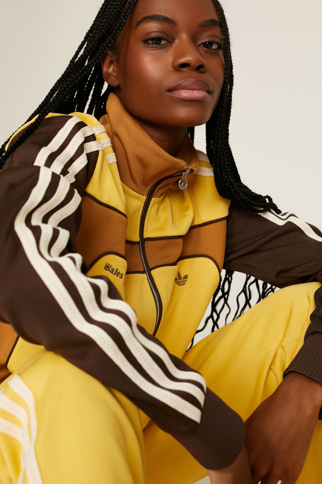 Yellow Track Jacket by adidas by WALES BONNER 3