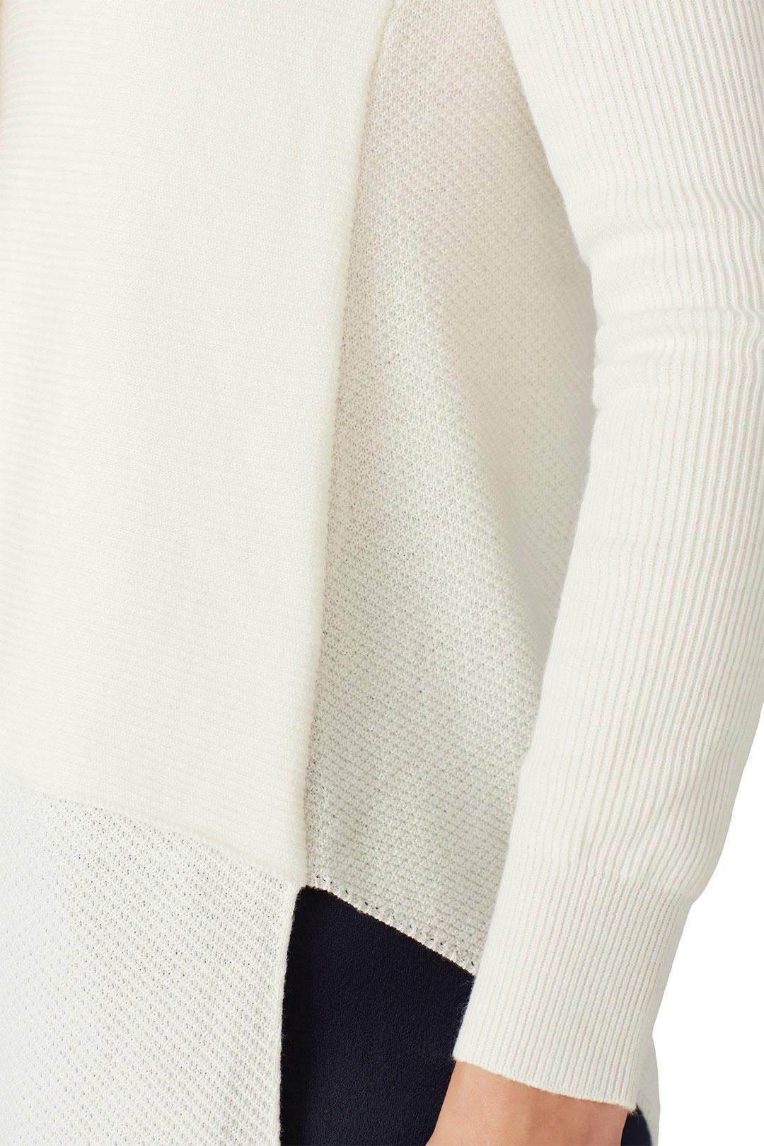 Ivory Asymmetrical Sweater by Derek Lam 10 Crosby x RTR 3
