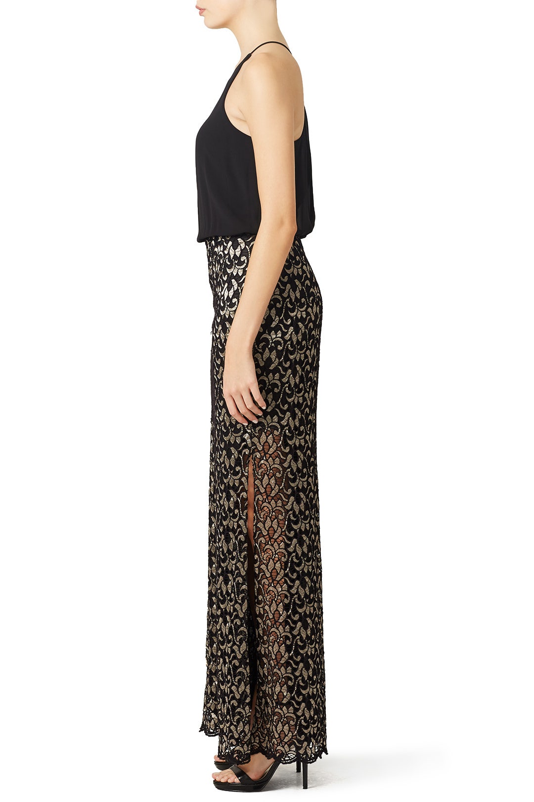 Nastascia Halter Gown by Laundry by Shelli Segal 3