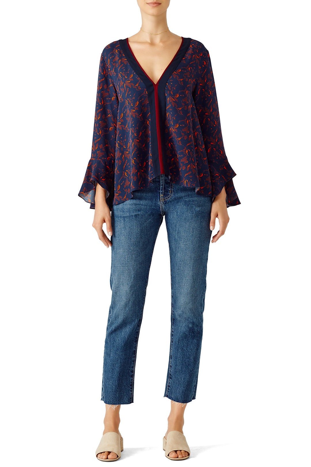 Printed Suri Top by Tanya Taylor 3