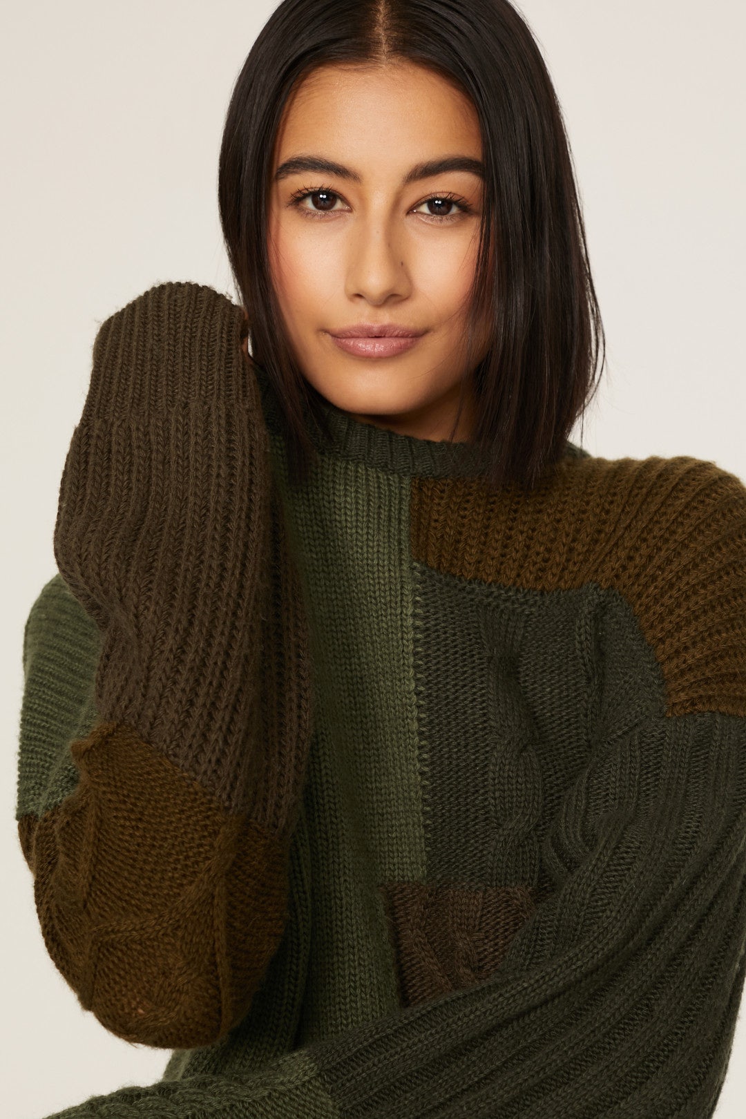 Abel Patchwork Sweater by Rails 3