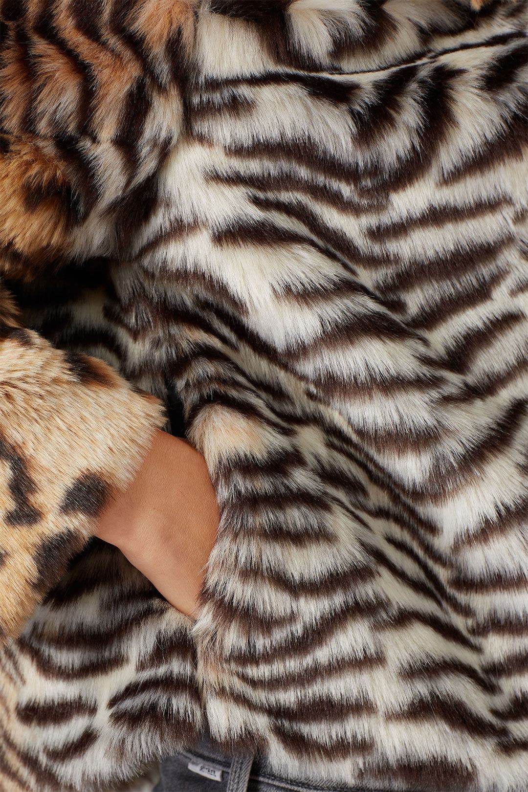 Studio 54 Faux Fur Jacket by KENDALL + KYLIE 3