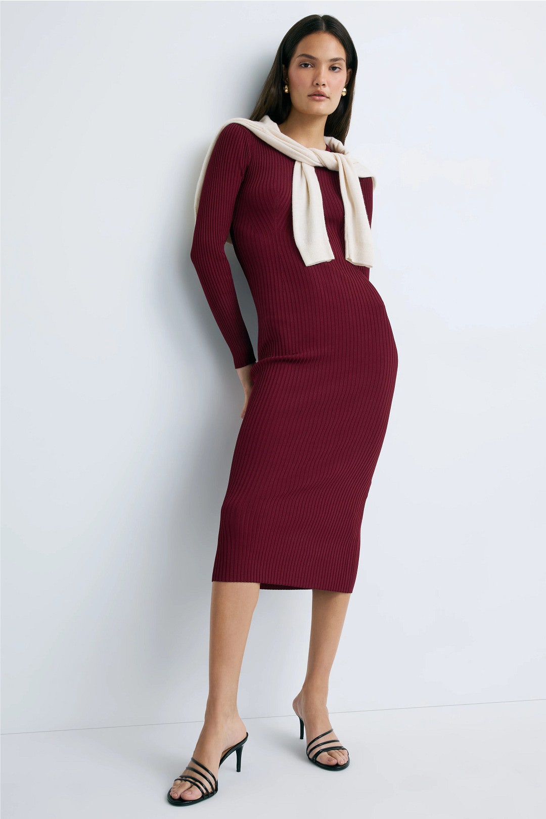 Geo Knit Midi Dress by Adam Lippes x RTR 3